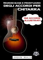 Nozioni base e prontuario degli accordi per chitarra. 132 accordi illustrati