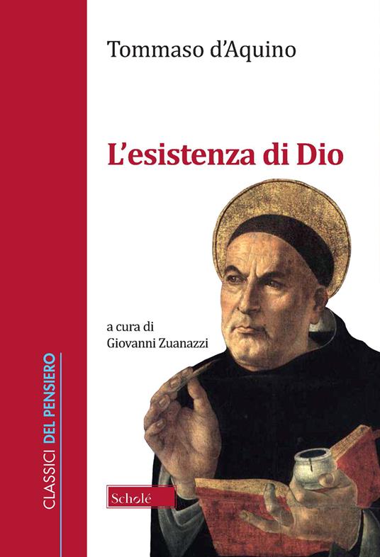 L'esistenza di Dio - d'Aquino (san) Tommaso - copertina