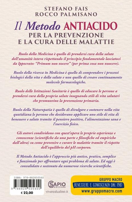 Il metodo antiacido per la prevenzione e la cura delle malattie - Rocco Palmisano,Stefano Fais - 2