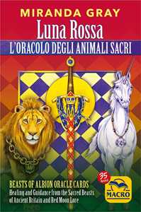 Image of Luna Rossa. L'oracolo degli animali sacri. Beasts of albion oracle cards