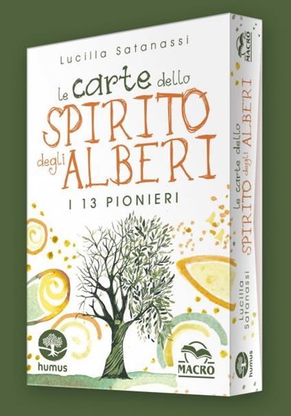 Le carte dello spirito degli alberi. I 13 pionieri. Con 65 carte illustrate - Lucilla Satanassi - copertina