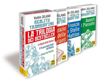 Reality transurfing. La trilogia: Lo spazio delle varianti-Il fruscio delle stelle del mattino-Avanti nel passato - Vadim Zeland - copertina