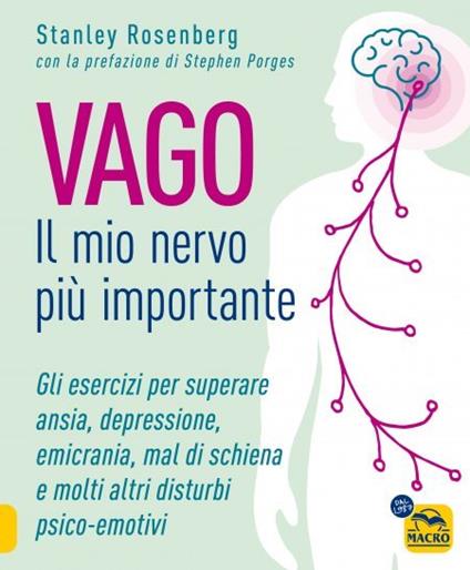 Vago. Il mio nervo più importante. Gli esercizi per superare ansia depressione emicrania mal di schiena e molti altri disturbi psico-emotivi - Stanley Rosenberg - copertina