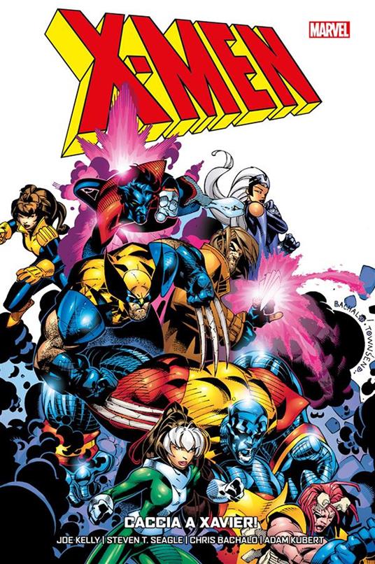 Caccia a Xavier. X-Men. Vol. 5 - Joe Kelly,T. Steven Seagle,Chris Bachalo - copertina