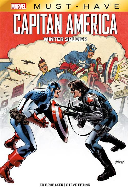 Winter soldier. Capitan America - Ed Brubaker,Steve Epting - copertina