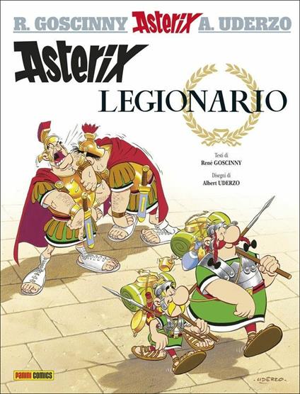 Asterix legionario - René Goscinny,Albert Uderzo - copertina