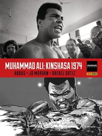 Muhammad Ali: Kinshasa 1974 - Abbas,Jo Morvan - copertina