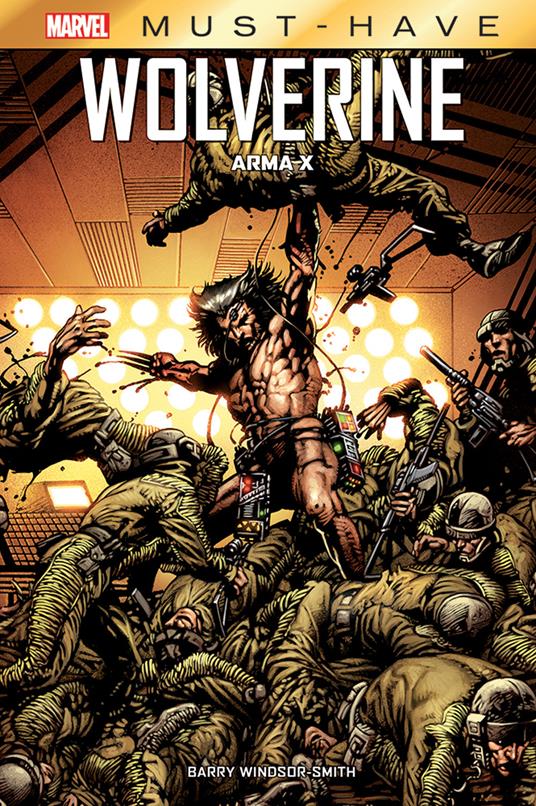 Arma X. Wolverine - Barry Windsor-Smith - copertina