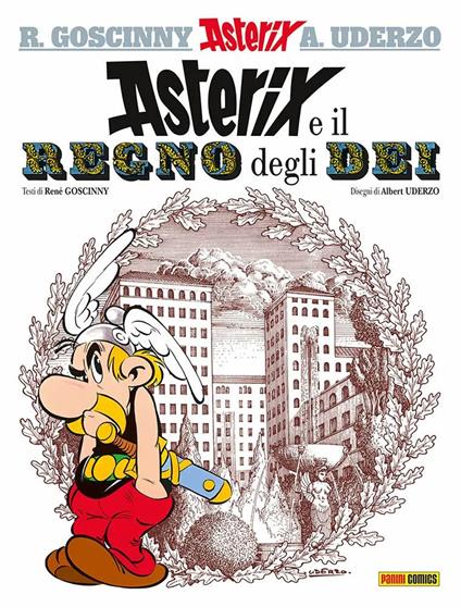Asterix e il regno degli dei - René Goscinny,Albert Uderzo - copertina