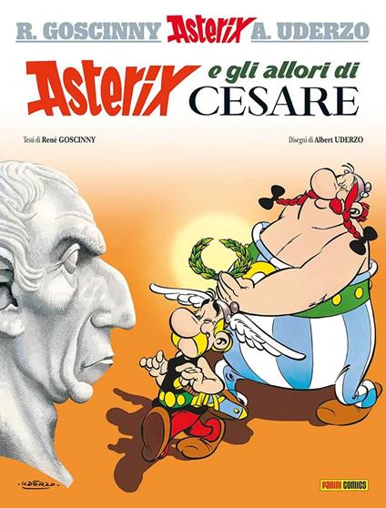Asterix e gli allori di Cesare - René Goscinny,Albert Uderzo - copertina