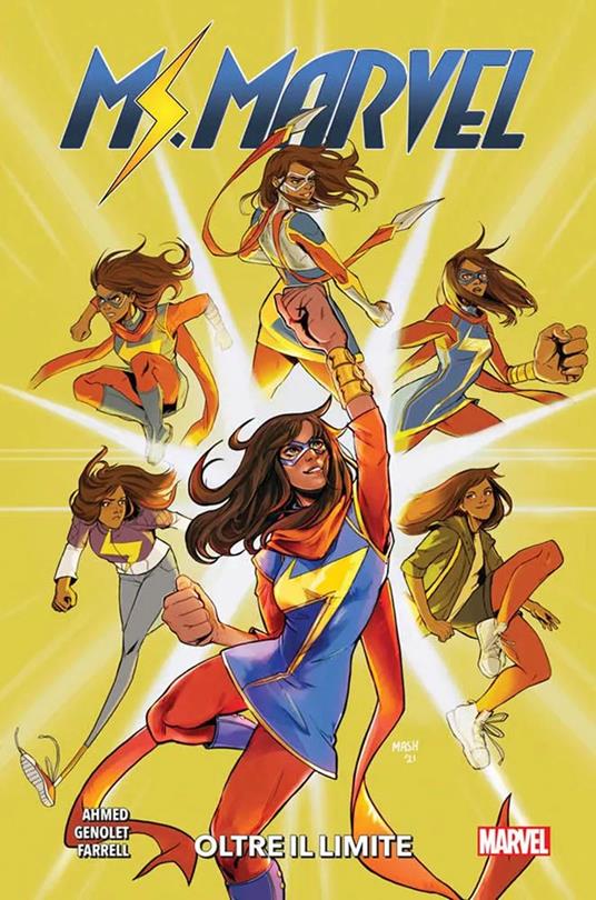 Oltre il limite. Ms. Marvel - Sameera Ahmed,Andrés Genolet - copertina