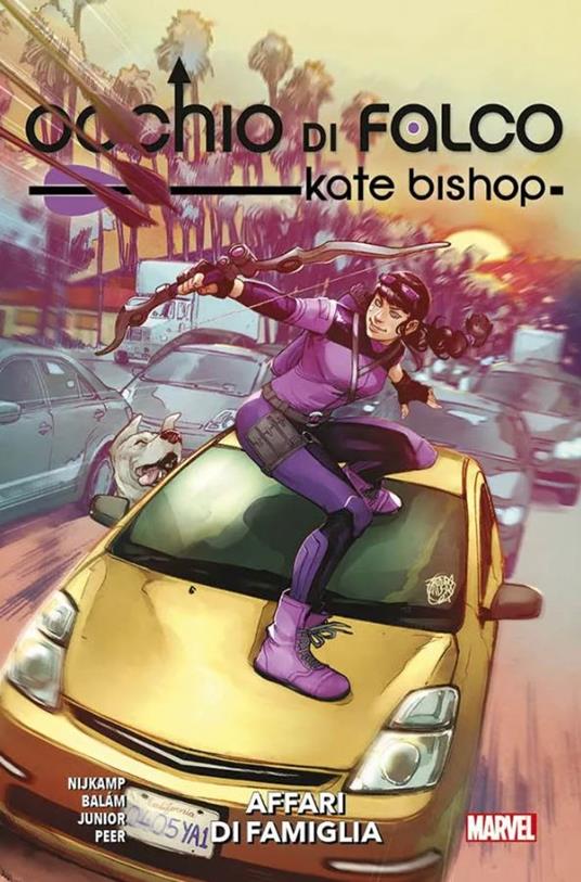 Affari di famiglia. Occhio di Falco. Kate Bishop - Marieke Nijkamp,Enid Balám - copertina