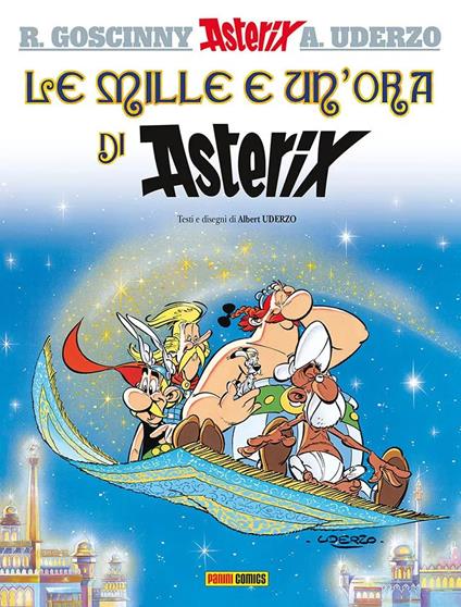 Le mille e un'ora di Asterix - René Goscinny,Albert Uderzo - copertina