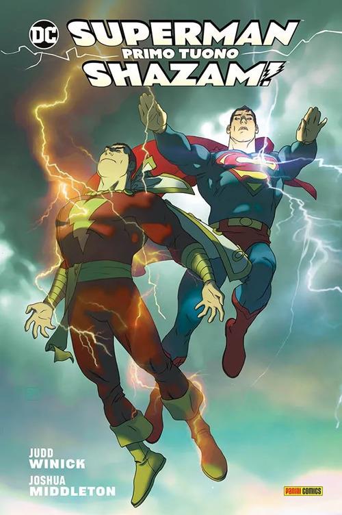 Primo tuono. Superman/Shazam! - Judd Winick - copertina