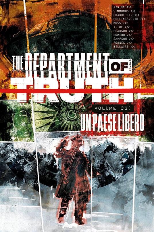 The department of truth. Vol. 3: Un paese libero - James IV Tynion - copertina