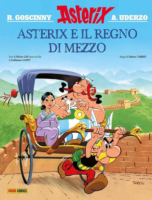 Asterix e il regno di mezzo - René Goscinny,Albert Uderzo - copertina