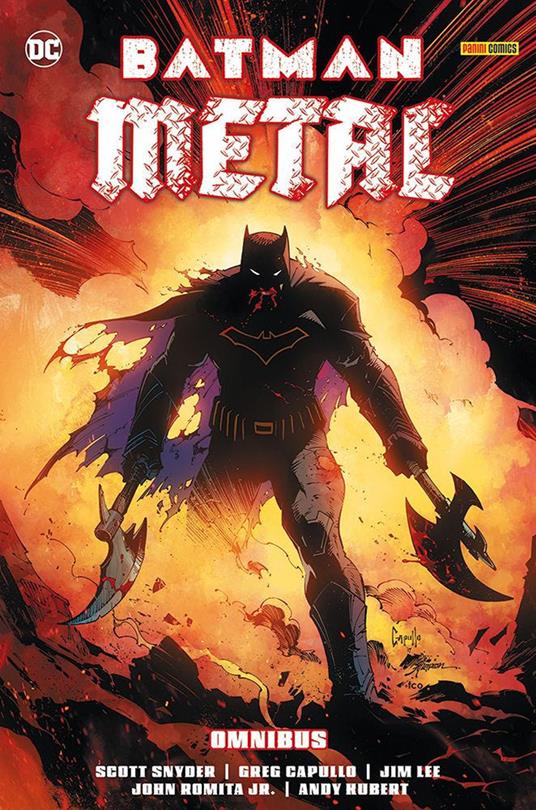 Metal. Batman - Scott Snyder,Greg Capullo,Jim Lee - copertina