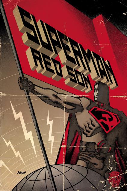 Red son. Superman - Mark Millar,Dave Johnson,Killian Plunkett - copertina