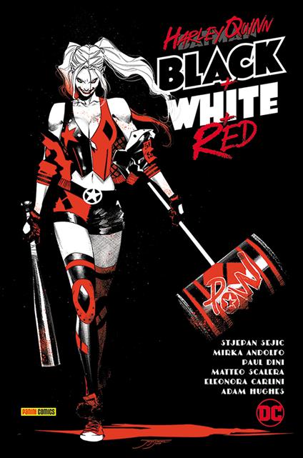 Black+White+Red. Harley Quinn - Sam Humphries,Stjepan Seijic,Paul Dini - copertina