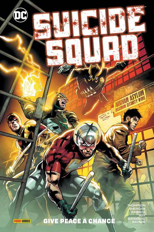 Give peace a chance. Suicide Squad. Vol. 1 - Robbie Thompson,Eduardo Pansica,Rafa Sandoval - copertina