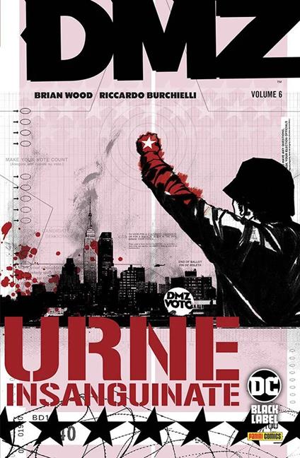 DMZ. Vol. 6: Urne insanguinate. - Brian Wood,Riccardo Burchielli - copertina