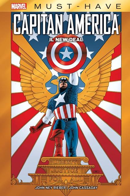 Il new deal. Capitan America - John Cassaday,John Ney Rieber - copertina