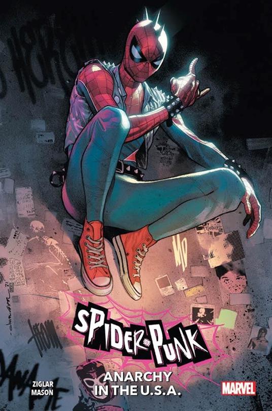 Anarchy in the U.S.A. Spider-Punk - Cody Ziglar,Justin Mason - copertina
