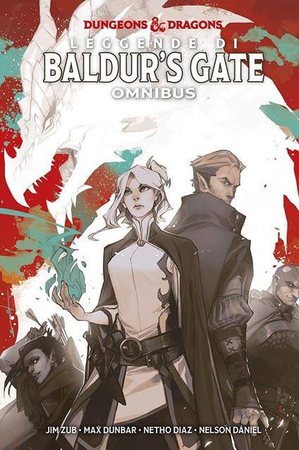 Leggende di Baldur's Gate. Dungeons & Dragons omnibus. Vol. 1 - Jim Zub,Max Dunbar,Netho Diaz - copertina