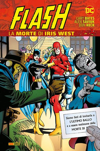 La morte di Iris West. Flash - Cary Bates,Alex Saviuk,Don Heck - copertina