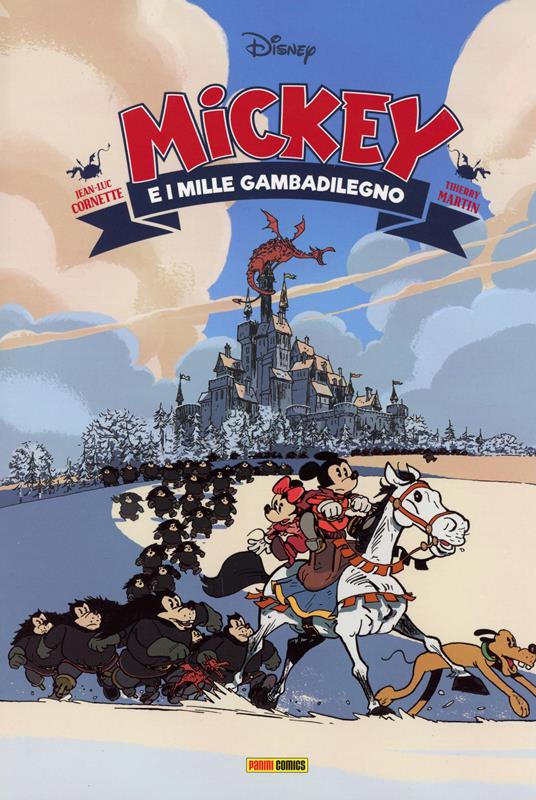 Topolino e i mille Gambadilegno - Jean-Luc Cornette,Thierry Martin - copertina