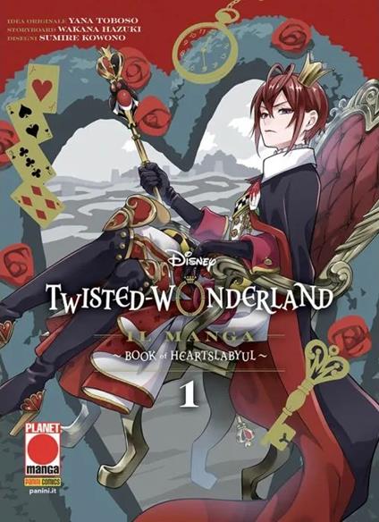 Twisted-wonderland. Book of Heartslabyul. Vol. 1 - Yana Toboso,Wakana Hazuki - copertina