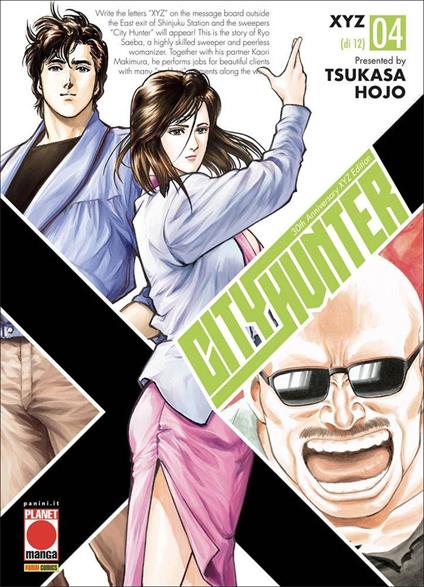 City hunter XYZ. Vol. 4 - Tsukasa Hojo - copertina