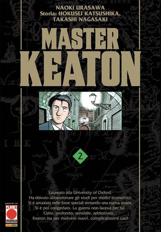 Master Keaton. Vol. 2 - Naoki Urasawa,Hokusei Katsushika,Takashi Nagasaki - copertina