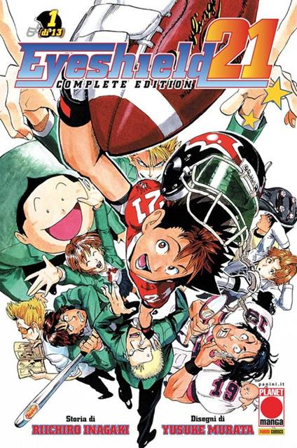 Eyeshield 21. Complete edition. Vol. 1 - Riichiro Inagaki - copertina