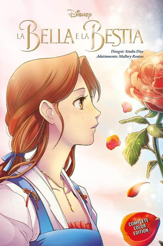 La Bella e la bestia full color - Mallory Reaves - copertina