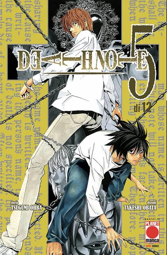 Death note. Vol. 5 - Takeshi Obata - Tsugumi Ohba - - Libro - Panini Comics  - Planet manga | IBS