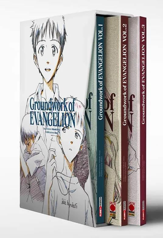 Groundwork of Evangelion. Cofanetto TV - Gainax,Hideaki Anno,Yoshiyuki Sadamoto - copertina