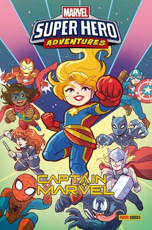 Captain Marvel. Marvel super hero adventures - Jeff Loveness,Leah Williams,Jim McCann - copertina