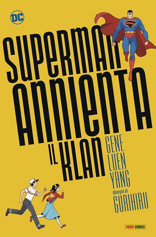 Superman annienta il klan - Gene Luen Yang - copertina