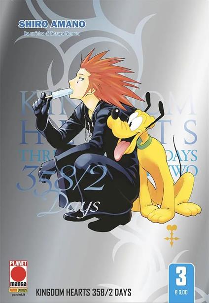 Kingdom hearts silver. 358/2 Days. Vol. 3 - Shiro Amano - copertina