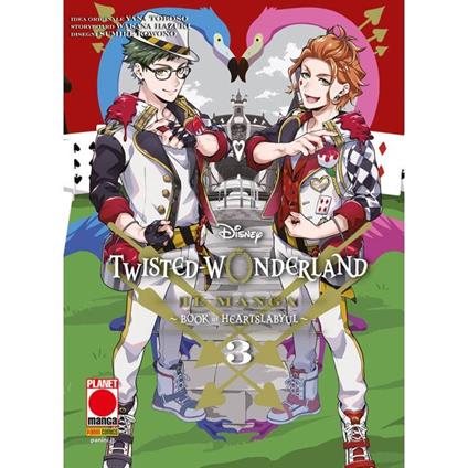 Twisted-wonderland. Book of Heartslabyul. Vol. 3 - Yana Toboso,Wakana Hazuki - copertina