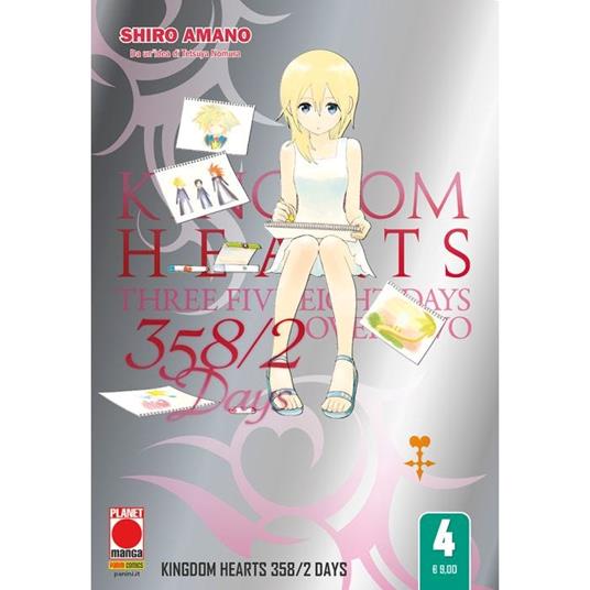 Kingdom hearts silver. 358/2 Days. Vol. 4 - Shiro Amano - copertina