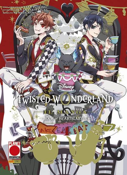 Twisted-wonderland. Book of Heartslabyul. Vol. 4 - Yana Toboso,Wakana Hazuki - copertina