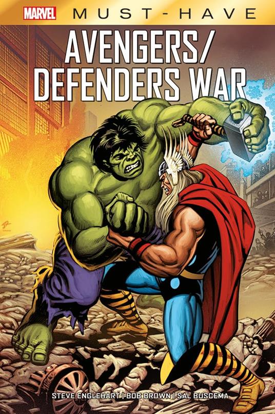 Avengers/Defenders war - Steve Englehart,Sal Buscema,Bob Brown - copertina