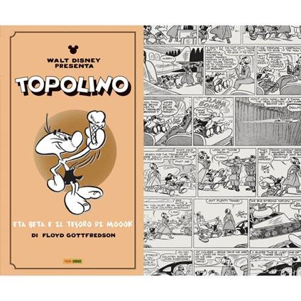 Walt Disney presenta Topolino, Eta Beta e il tesoro di Mook. Vol. 10 - Floyd Gottfredson - copertina