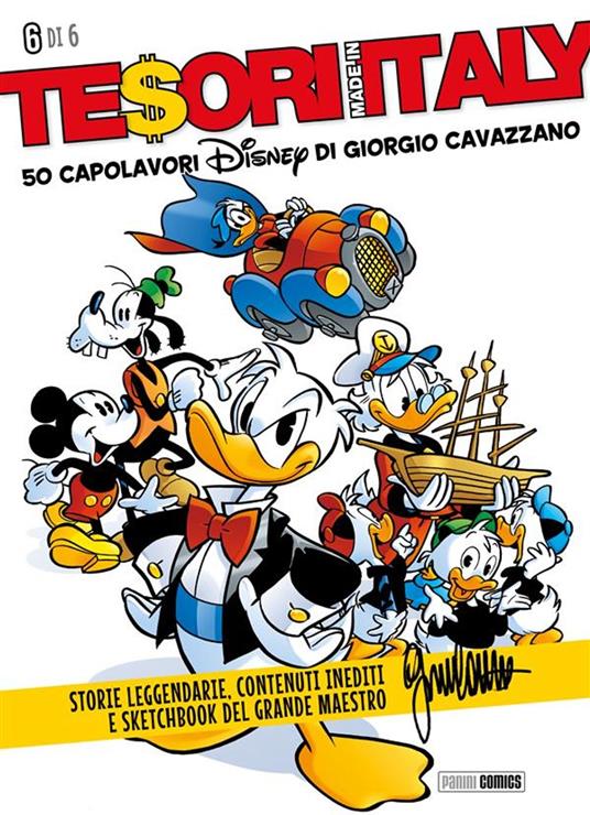 Tesori Made In Italy - 50 capolavori Disney di Giorgio Cavazzano 6 (di 6) - Giorgio Cavazzano,V.V.A.A. - ebook