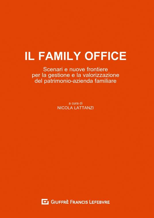 Il family office - copertina