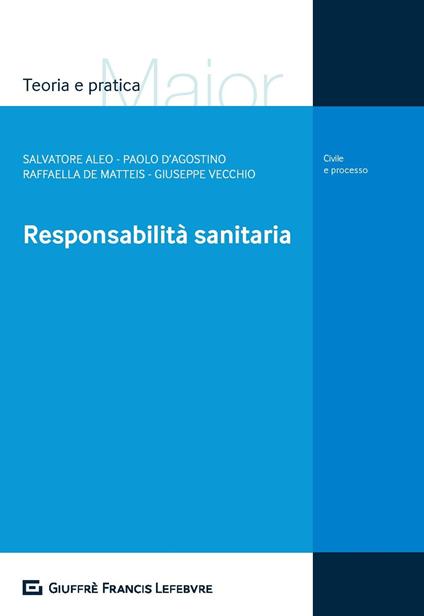 Responsabilità  sanitaria - copertina