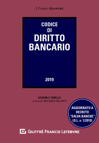 Codice di diritto bancario - Antonio Volanti - copertina