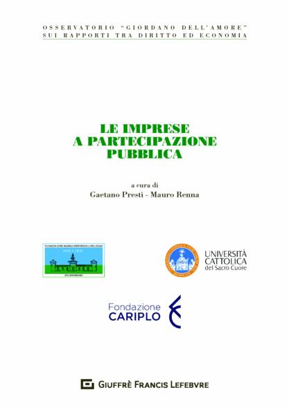 Le imprese a partecipazione pubblica - copertina